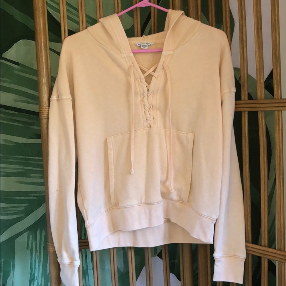 American Eagle hooded long sleeve
